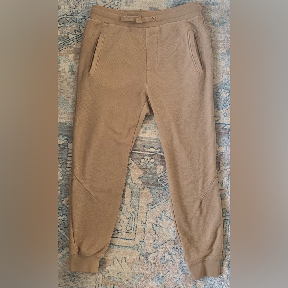 Zara  Kids Camel Beige Knit Jogger Pants 
Size Boys 10